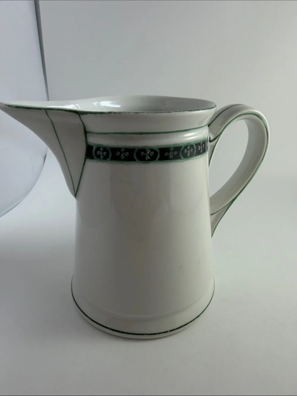 Creamer Pitcher Stoneware 4.75” tall